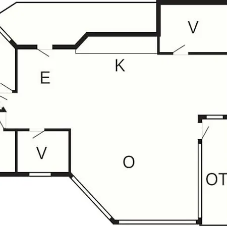 6 Person In Bjert-by Traum 펜션 Binderup Strand