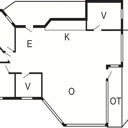 Дом отдыха 6 Person In Bjert *